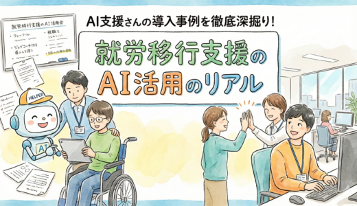 先着20名！就労支援のリアルなAI導入事例深掘り研修会@吉祥寺【4/17(金)17:00~】